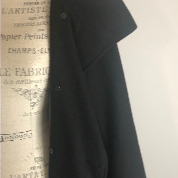 Calvin Klein Black Mid Length Coat